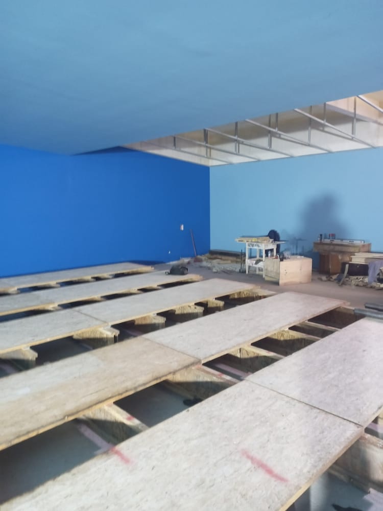 Instalación Resort Rosa Agustina - Máquinas de bowling instaladas